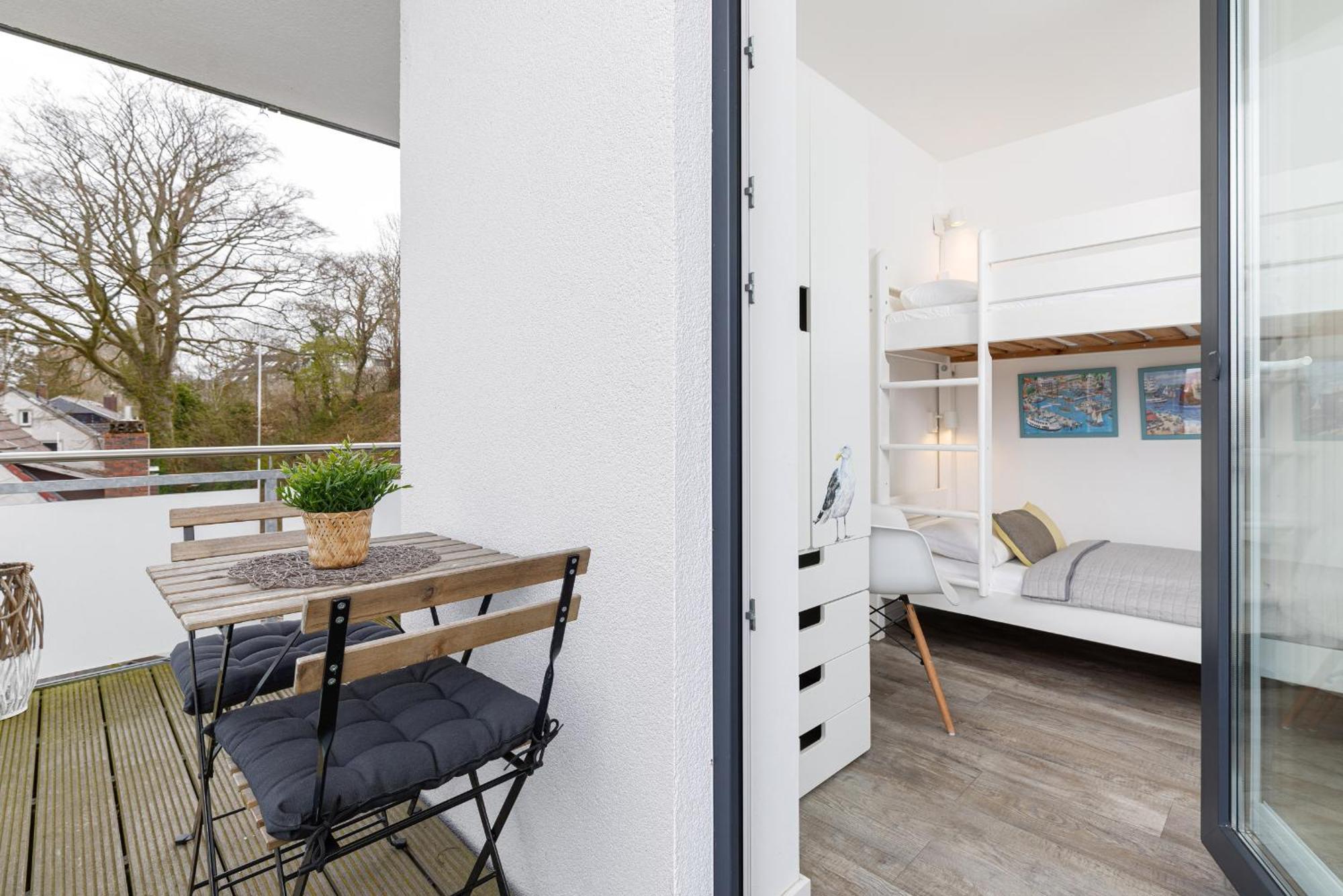 Ahoi Apartment Laboe Bagian luar foto