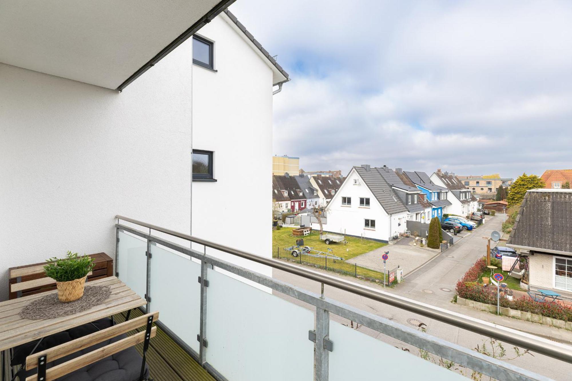 Ahoi Apartment Laboe Bagian luar foto