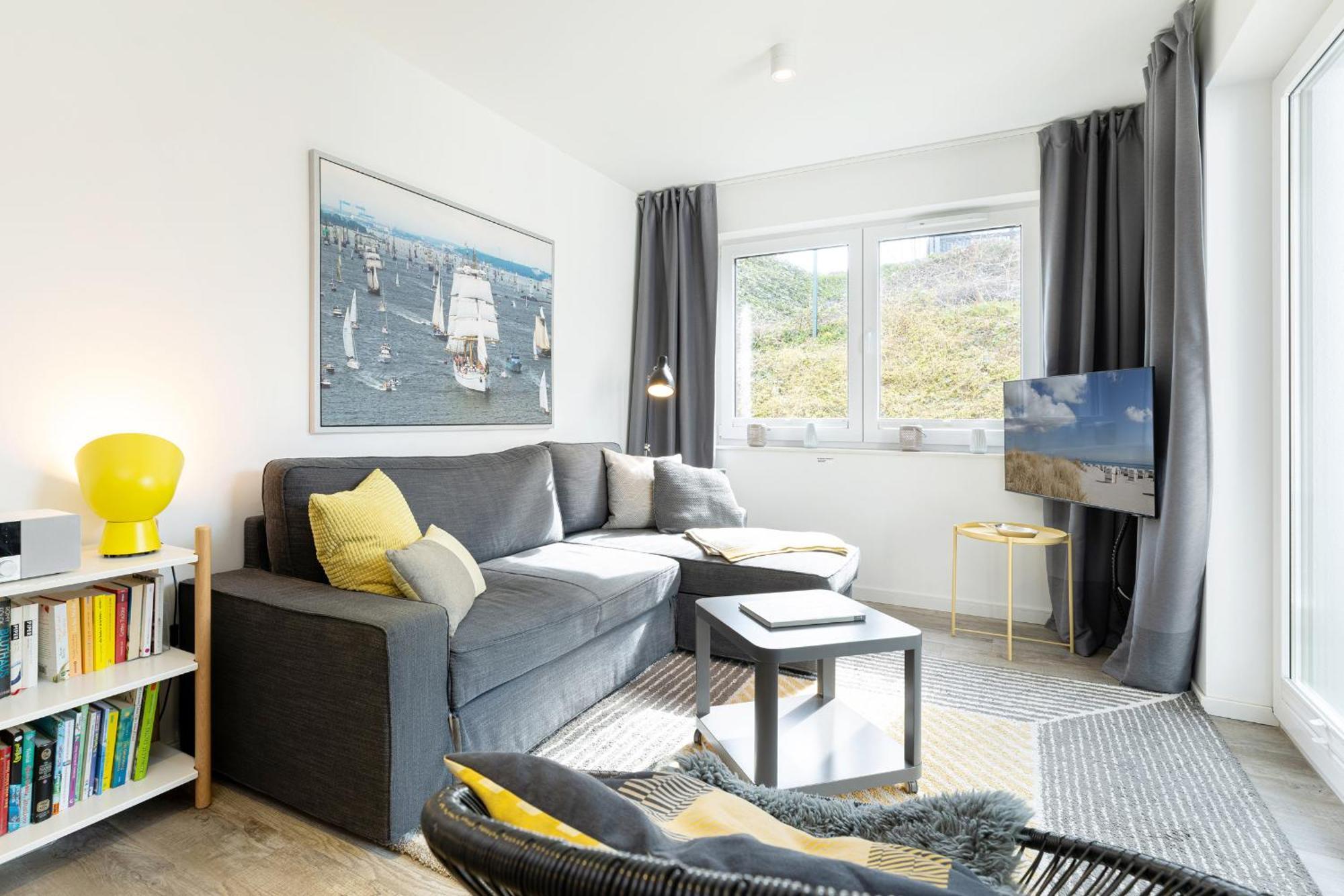 Ahoi Apartment Laboe Bagian luar foto